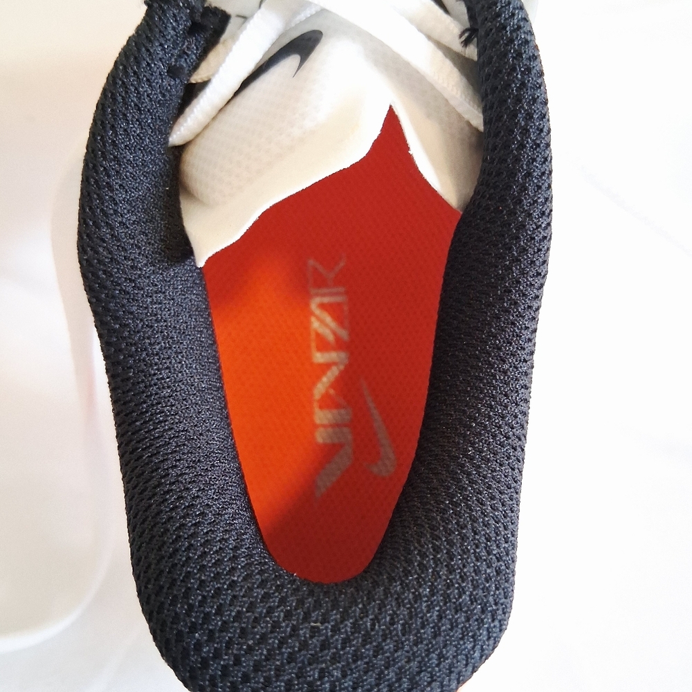 Nike Vapor Speed 3 White Orange Football Cleats - Picture 5 of 11